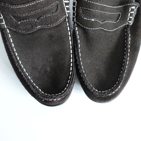 FootJoy FJ Men;s Brown Suede Loafer Driving Shoes - Picture 6 of 10